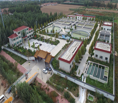 城西污水处理厂厂区全貌