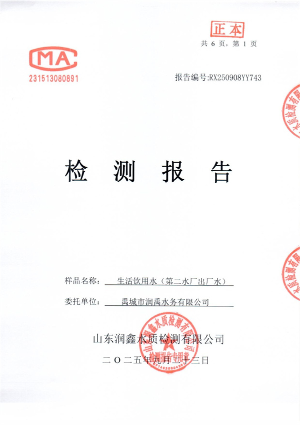 RX250908YY743 二厂出水检测报告-1.jpg