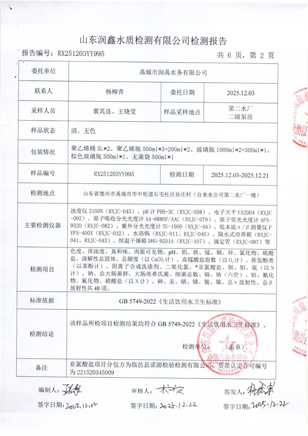 RX251203YY995 二厂出水检测报告-2.jpg